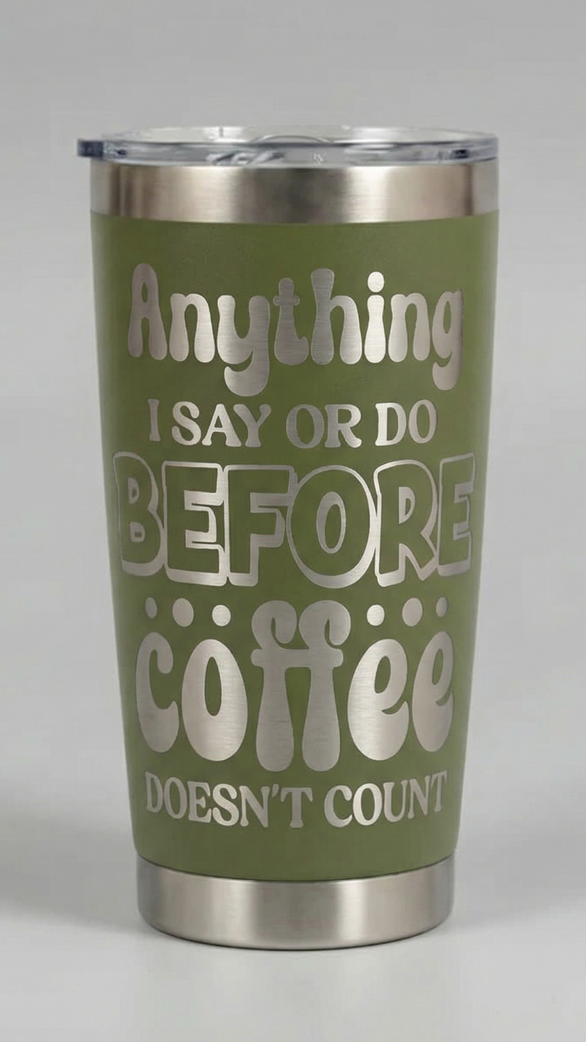 Personalized tumbler for custom business promotional gifts