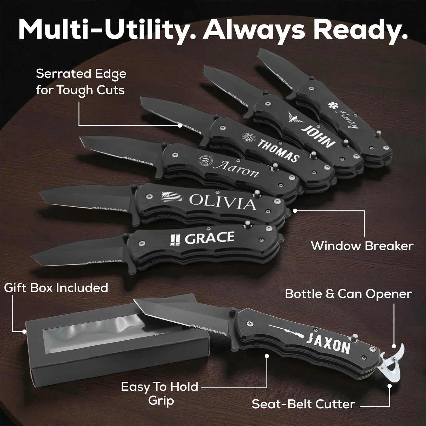 Personalized Engraved Pocket Knife