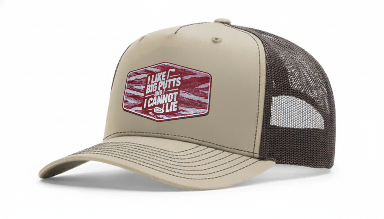 Trucker Style Patch hat - I Like Big Putts